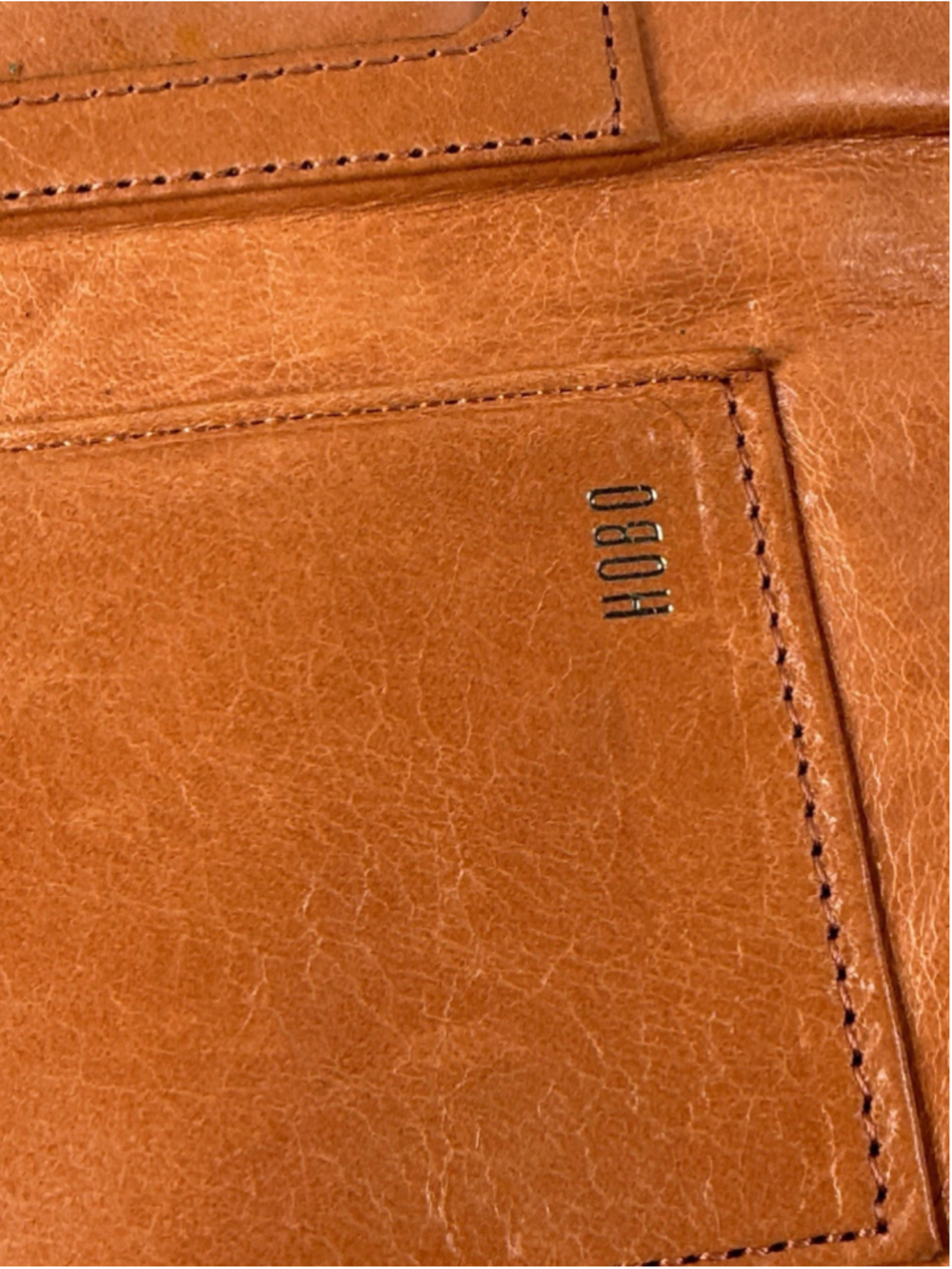 HOBO The Original Lauren Orange Clutch Wallet - Picture 7 of 15